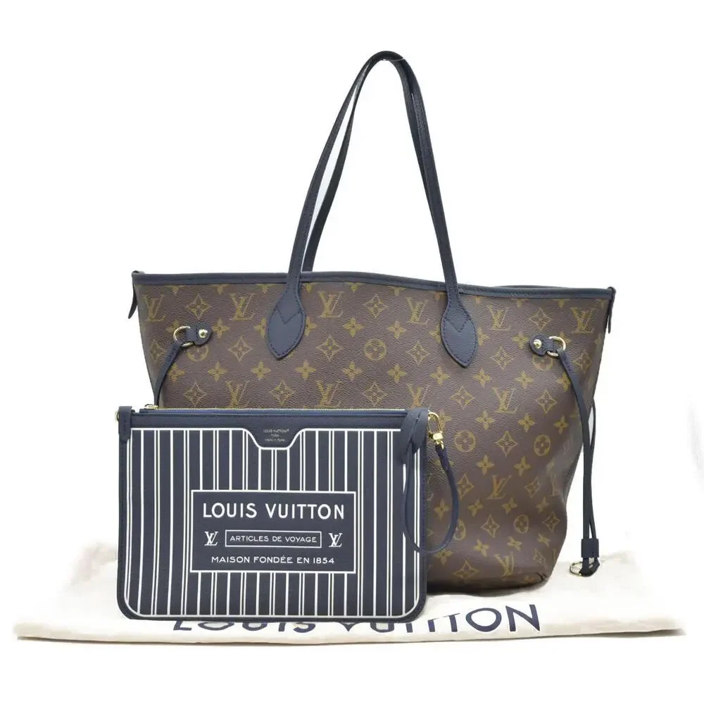 Louis Vuitton LV Monogram Neverfull Inside Out w/Pouch MM - Picture 1 of 15